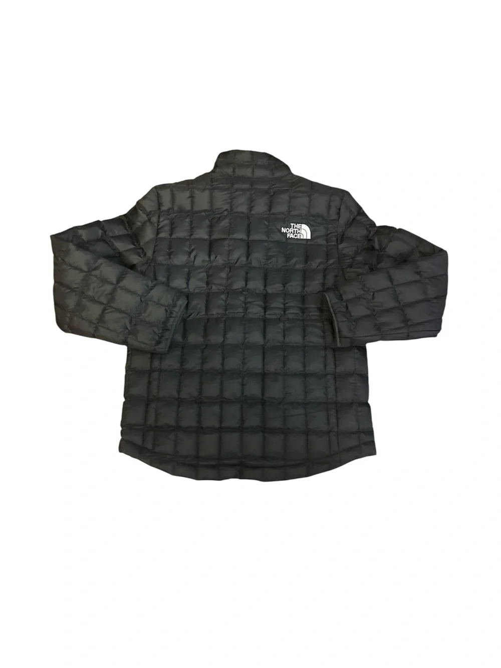 NWT The North Face Grey Thermoball Jacket with White Tag Detail